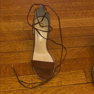 Strappy heeled sandals